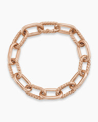 DY Madison® Chain Bracelet in 18K Rose Gold, 11mm