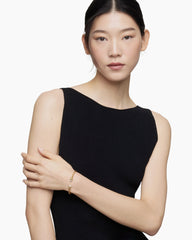 Renaissance® Cablespira Bracelet in 18K Yellow Gold with Diamonds, 3.5mm