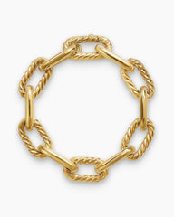 DY Madison® Chain Bracelet in 18K Yellow Gold, 13.5mm
