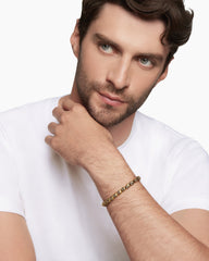 Memento Mori Skull Bracelet in 18K Yellow Gold, 6mm