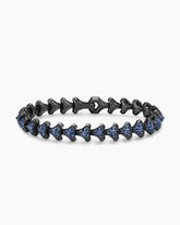 Armory® Link Bracelet in Black Titanium with Sapphires, 9.5mm
