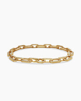 Pavé Chain Bracelet in 18K Yellow Gold with Diamonds, 7mm