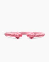 Renaissance® Classic Cable Bracelet in Pink Aluminum, 5mm