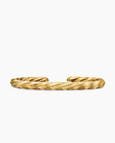 Cable Edge® Cuff Bracelet in 18K Yellow Gold, 5.5mm