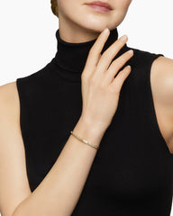 Modern Renaissance® Bangle Bracelet in 18K Yellow Gold with Full Pavé Diamonds, 4.5mm