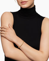 Modern Oval Cablespira® Bracelet in 18K Yellow Gold, 4.5mm