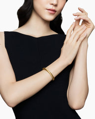 Modern Oval Cablespira® Bracelet in 18K Yellow Gold, 7mm