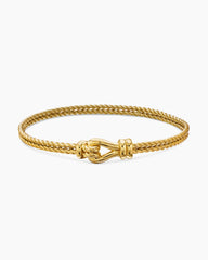 Thoroughbred Loop Bracelet in 18K Yellow Gold, 4.5mm