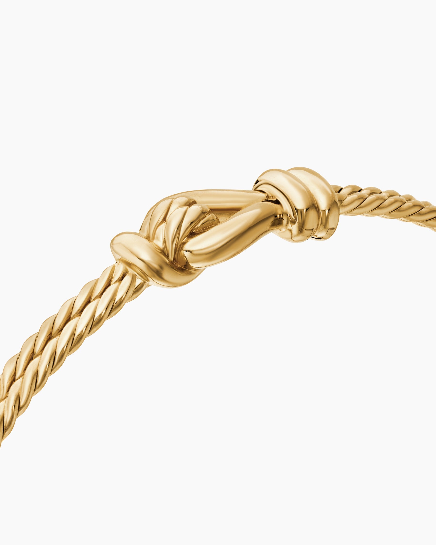 Thoroughbred Loop Bracelet in 18K Yellow Gold, 4.5mm
