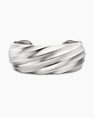 Cable Edge® Cuff Bracelet in Sterling Silver, 24mm