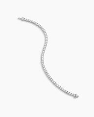 Tennis Bracelet in 18K White Gold with Diamonds, 3mm