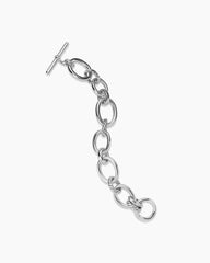 DY Mercer® Chain Bracelet in Sterling Silver with Diamonds, 20mm
