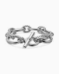 DY Mercer® Chain Bracelet in Sterling Silver with Diamonds, 20mm