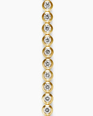 Tennis Bracelet in 18K Yellow Gold with Diamonds, 4.7mm
