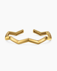 Zig Zag Stax™ Cuff Bracelet in 18K Yellow Gold, 5mm