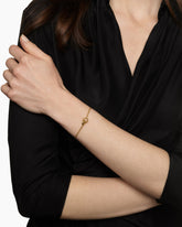 Sculpted Cable Chain Bracelet in 18K Yellow Gold, 8mm