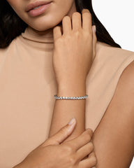 Tennis Bracelet in 18K White Gold with Diamonds, 4mm