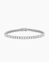 Tennis Bracelet in 18K White Gold with Diamonds, 3.8mm