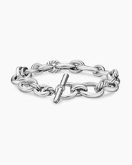 DY Mercer® Chain Bracelet in Sterling Silver with Diamonds, 8mm