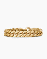 Curb Chain Bracelet in 18K Yellow Gold, 11.5mm