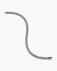 Chevron Bead Bracelet in Sterling Silver, 6mm