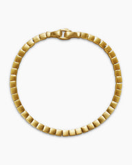 Spiritual Beads Cushion Bracelet in 18K Yellow Gold, 4mm