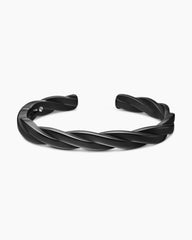 DY Helios™ Cuff Bracelet in Black Titanium, 9mm