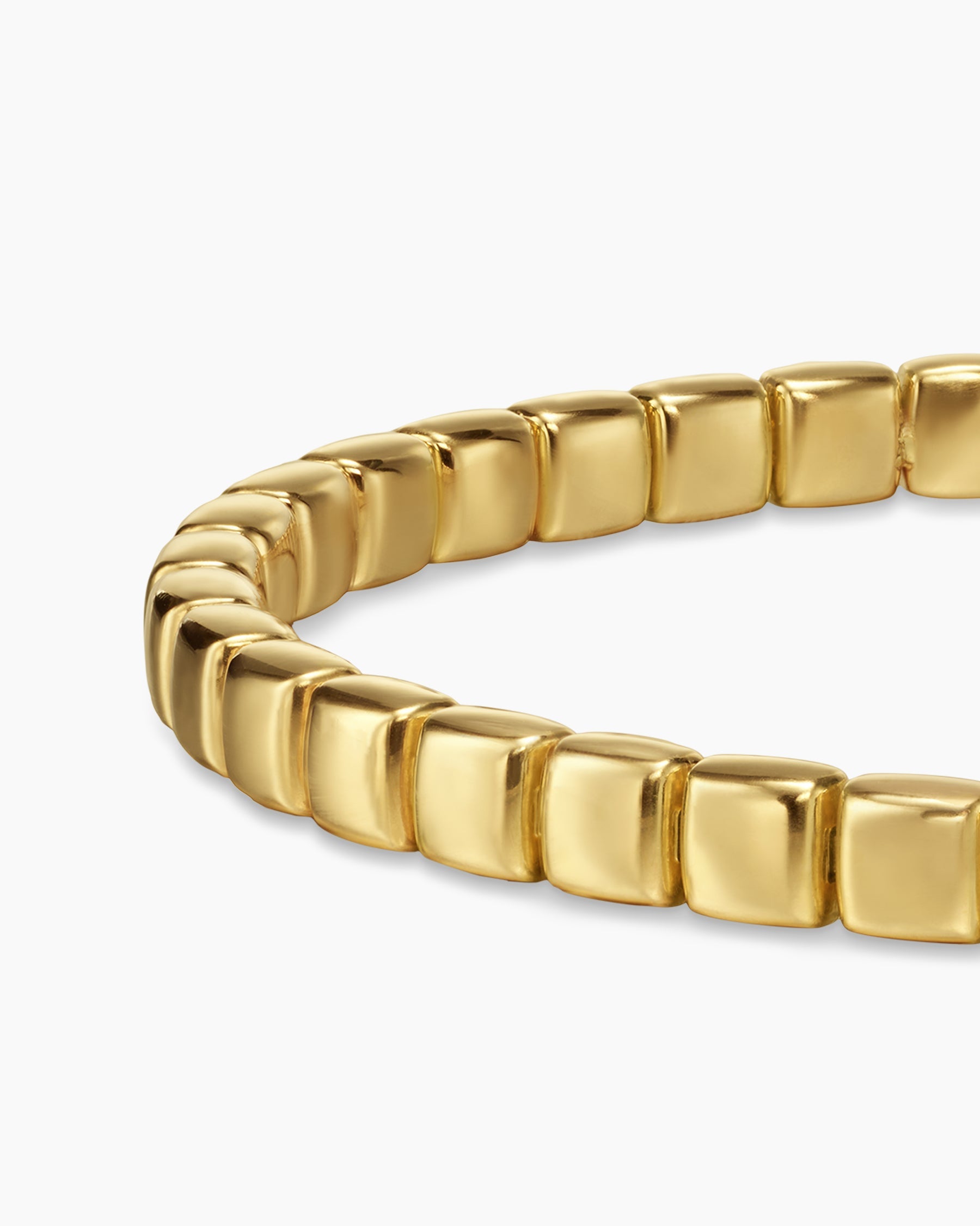 Spiritual Beads Tile Bracelet in 18K Yellow Gold, 4.7mm