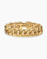Curb Chain Bracelet in 18K Yellow Gold, 18mm
