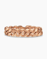 Curb Chain Bracelet in 18K Rose Gold, 18mm