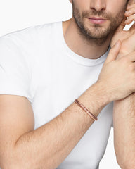 Sculpted Cable Cuff Bracelet in 18K Rose Gold, 7mm