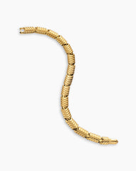 Chevron Link Bracelet in 18K Yellow Gold, 7.6mm