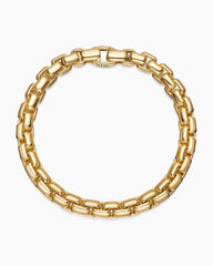 Box Chain Bracelet in 18K Yellow Gold, 7.3mm