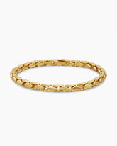 Fluted Chain Bracelet in 18K Yellow Gold, 5mm