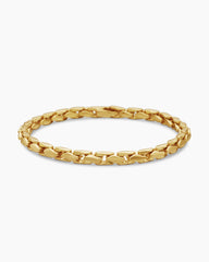 Fluted Chain Bracelet in 18K Yellow Gold, 5mm