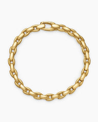 Elongated Box Chain Bracelet in 18K Yellow Gold, 6mm