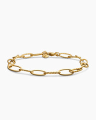 Oval Link Bracelet in 18K Yellow Gold, 11.3mm