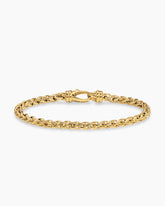 Wheat Chain Bracelet in 18K Yellow Gold, 4mm