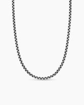 Box Chain Necklace in Sterling Silver, 3.6mm