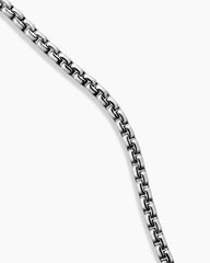 Box Chain Necklace in Platinum, 2.7mm