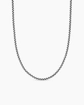 Box Chain Necklace in Sterling Silver, 2.7mm