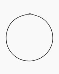 Box Chain Necklace in Stainless Steel, 2.7mm