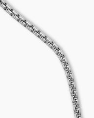 Box Chain Necklace in 18K White Gold, 1.7mm