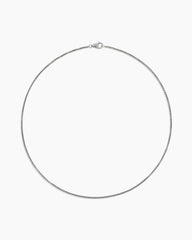 Box Chain Necklace in Sterling Silver, 1.7mm