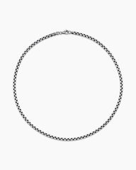 Box Chain Necklace in Sterling Silver, 4.8mm