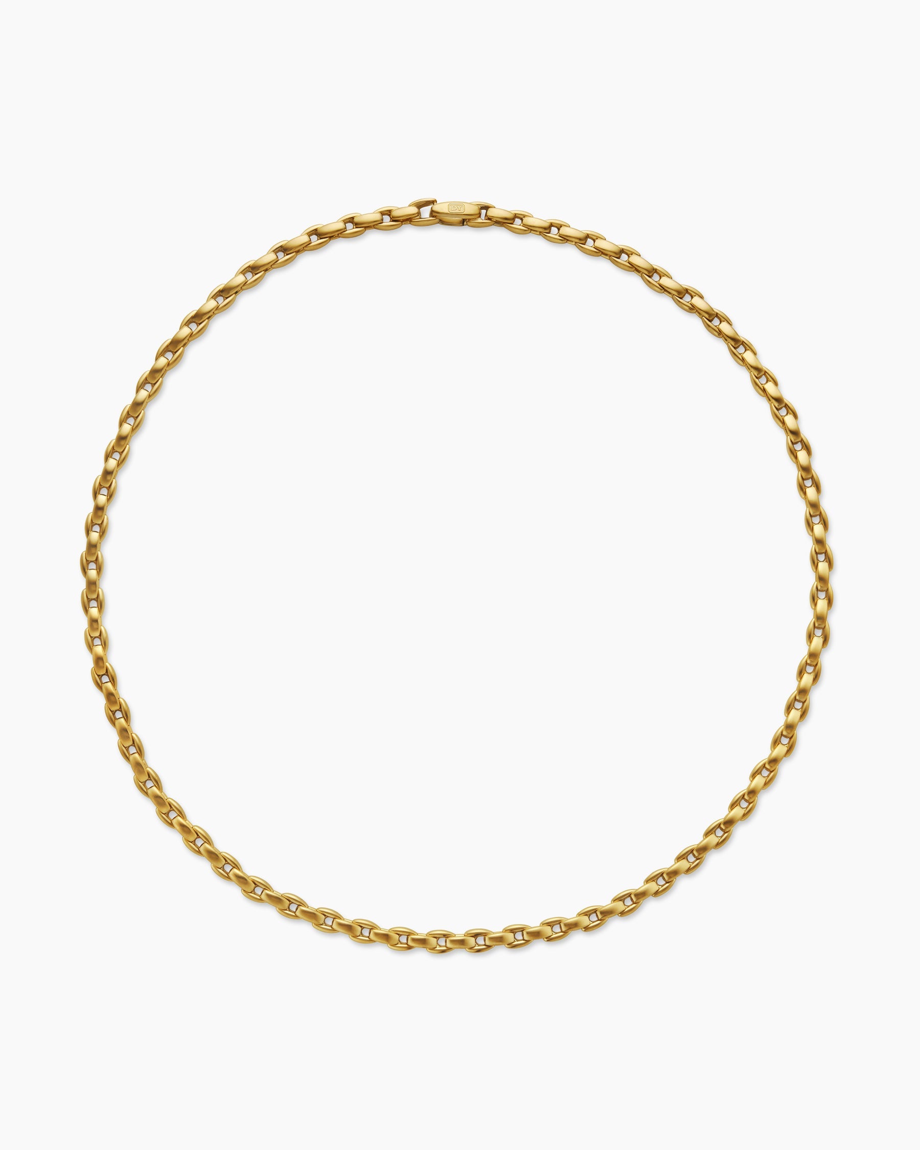 Streamline® Elongated Chain Necklace in 18K Yellow Gold, 6mm