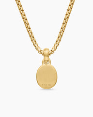 Petrvs® Scarab Pendant in 18K Yellow Gold, 14mm