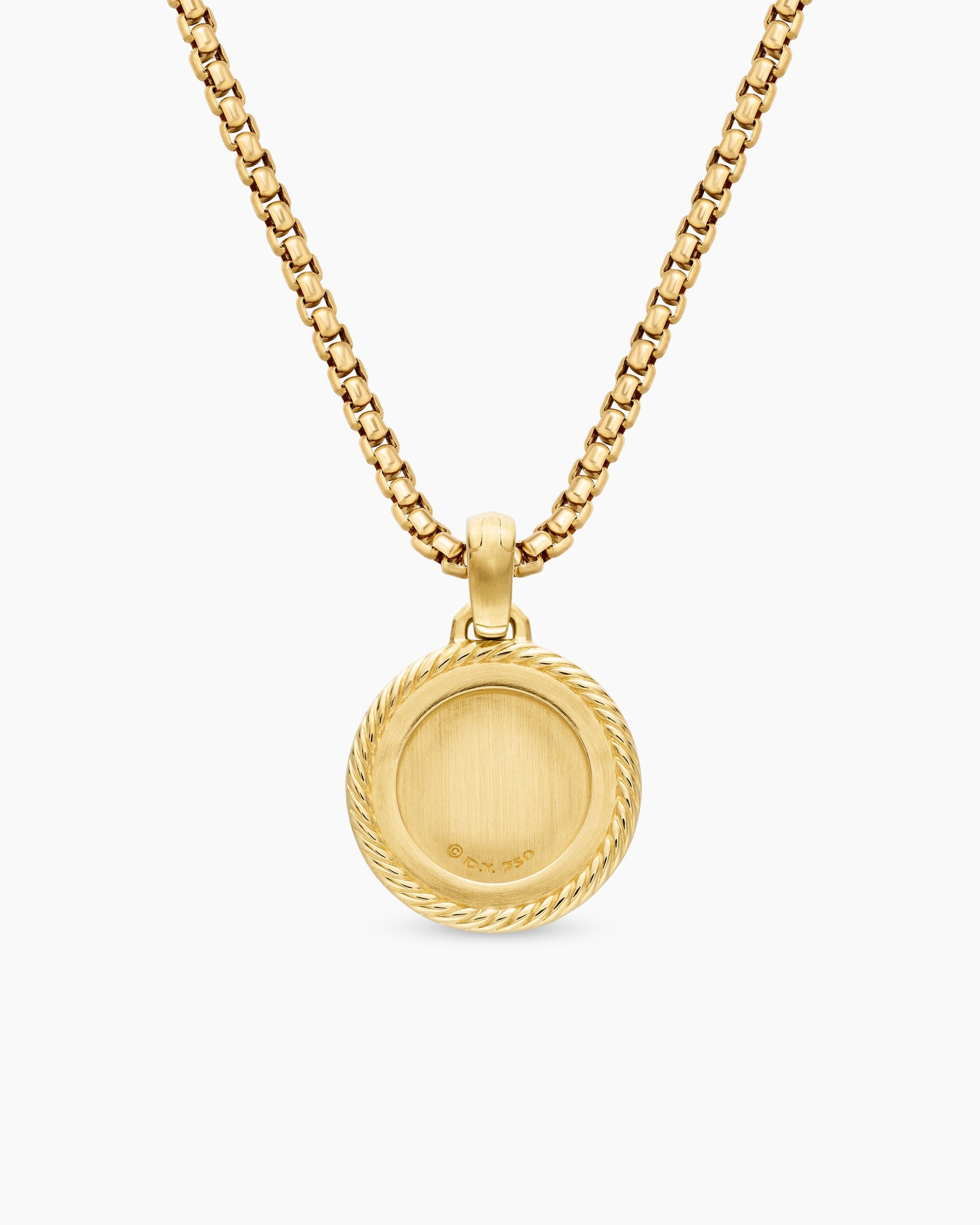 Petrvs® Angel Pendant in 18K Yellow Gold, 13.5mm