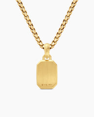 Petrvs® Bee Amulet in 18K Yellow Gold with Carnelian and Diamonds, 15mm