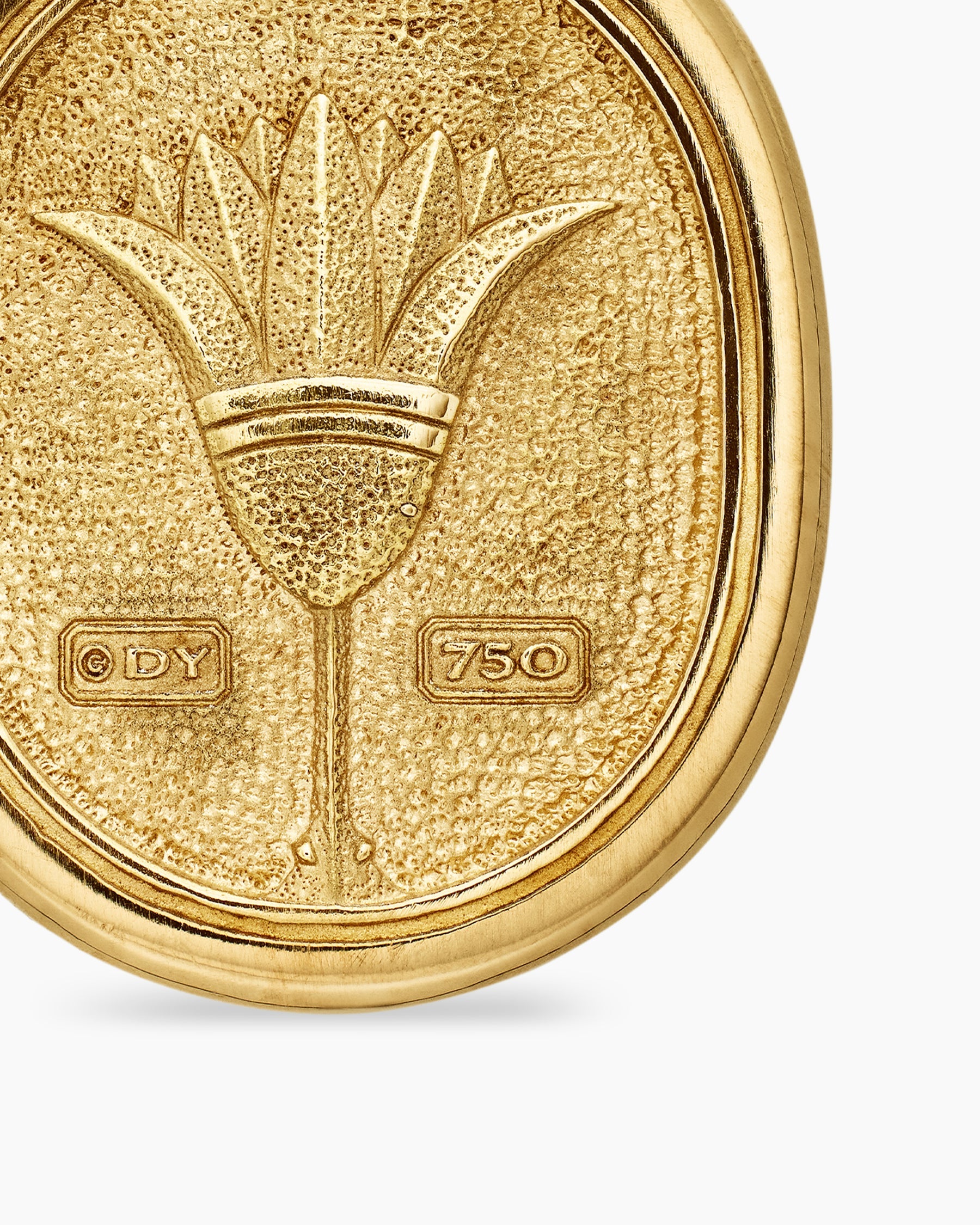 Petrvs® Scarab Amulet in 18K Yellow Gold, 24mm